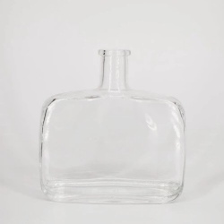 Rectangular Whiskey Glass Bottle